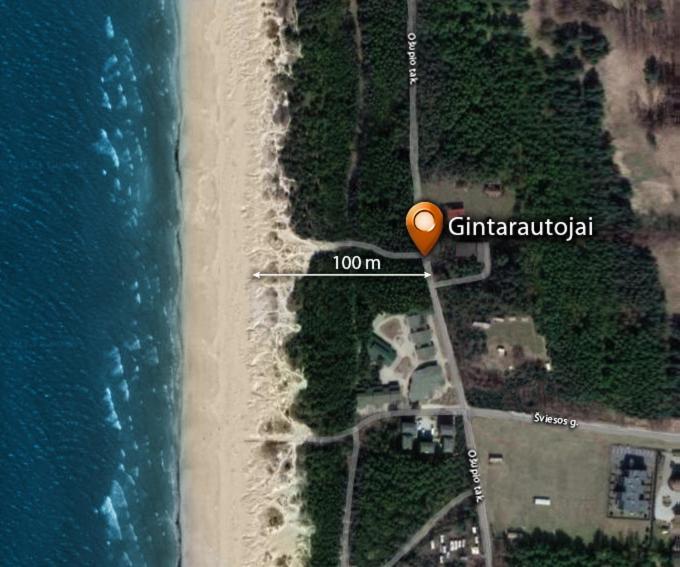Gintarautojai Hotell Palanga Exteriör bild